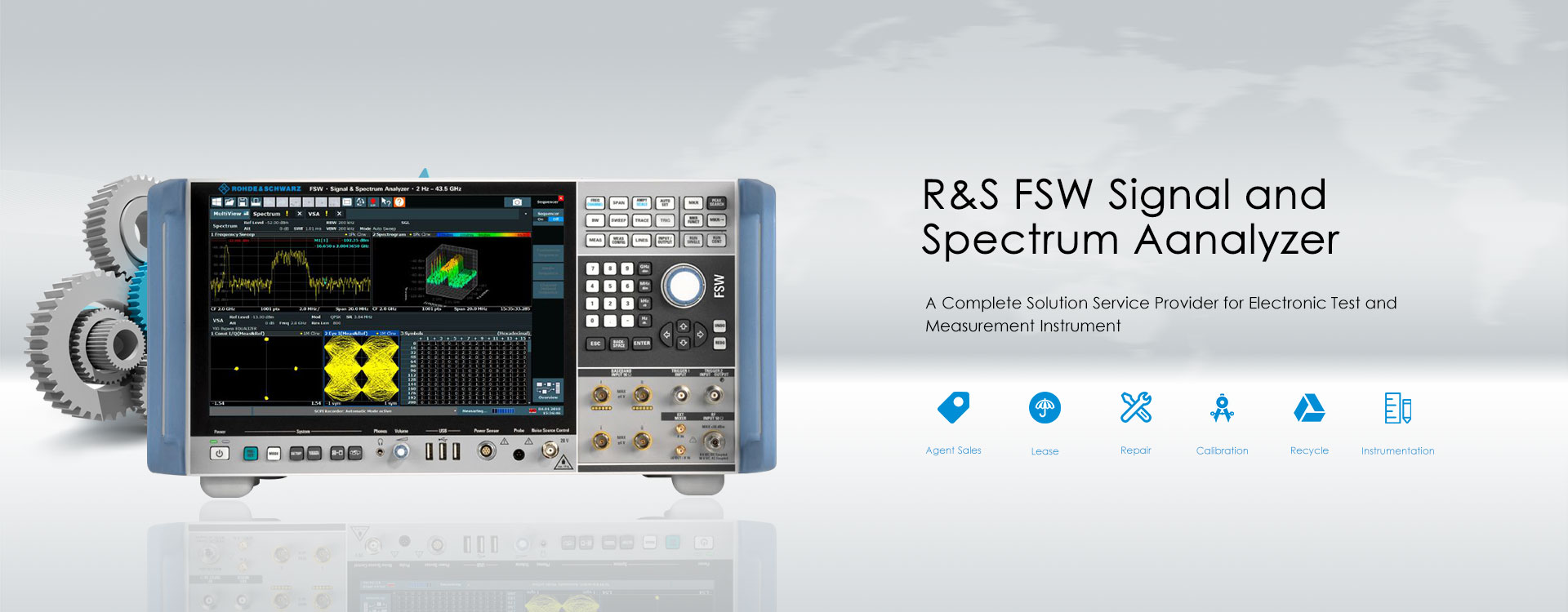 Kina R&S FSW signal- och spektrumanalysator